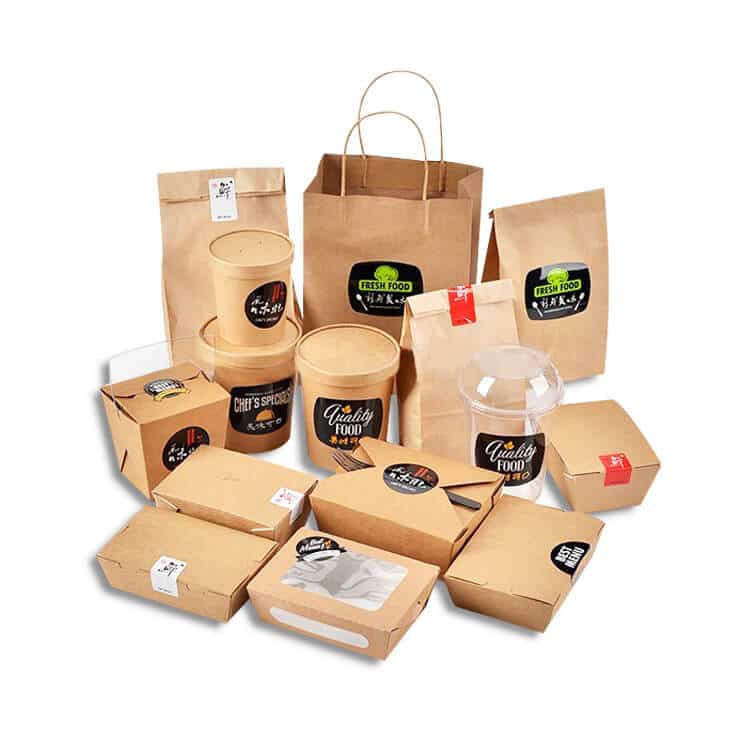 Paper food containers