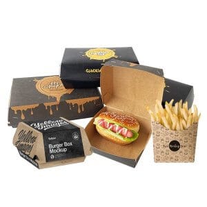 Hamburger Packaging Box