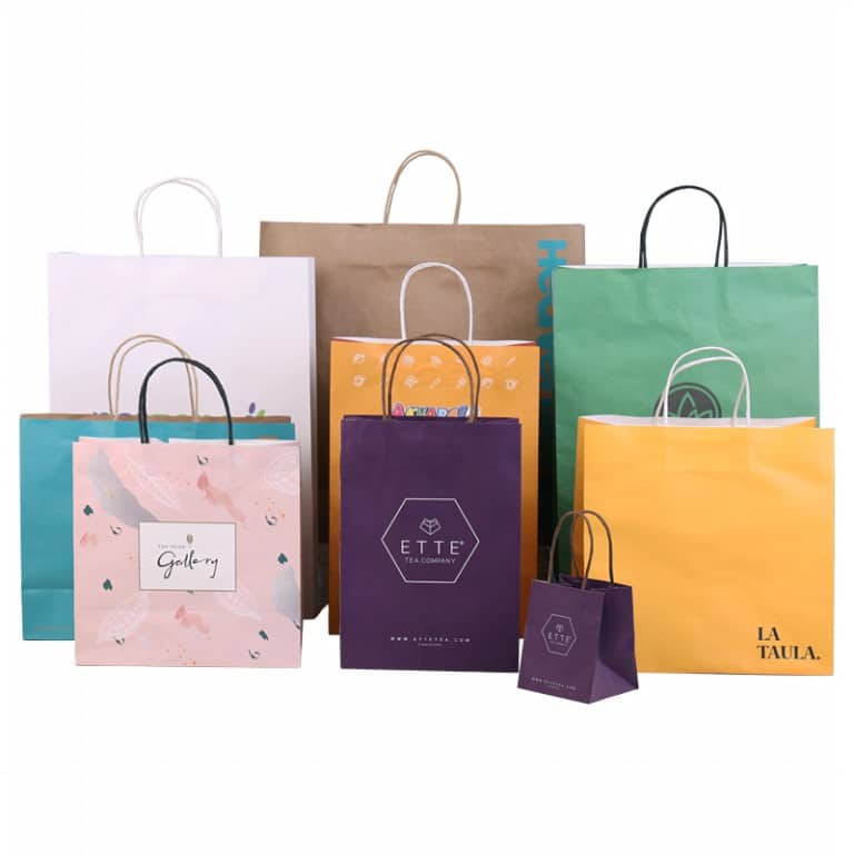 Custom Logo Clothing Shopping Paper Bag