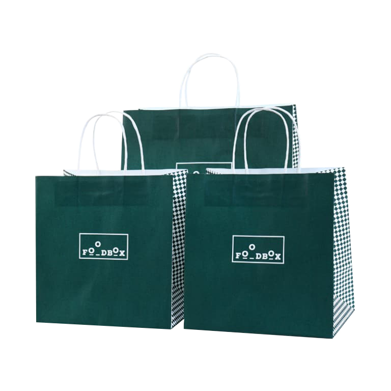 Custom Shopping Carrier Bag With Logo