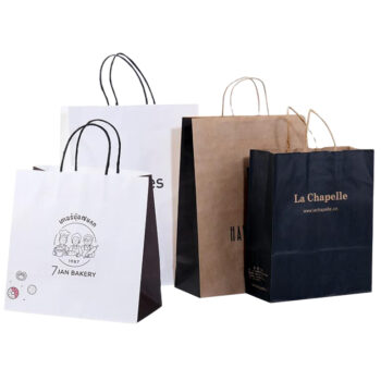 Custom Twisted Rope Paper Bag