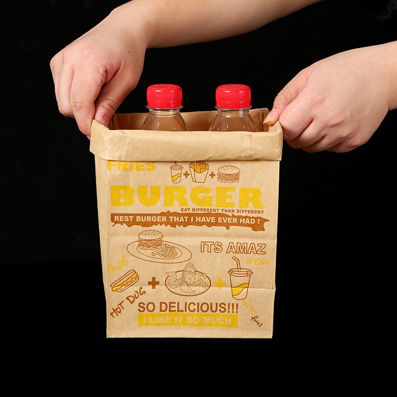 Brown Kraft Paper Bags for Food - Image 4