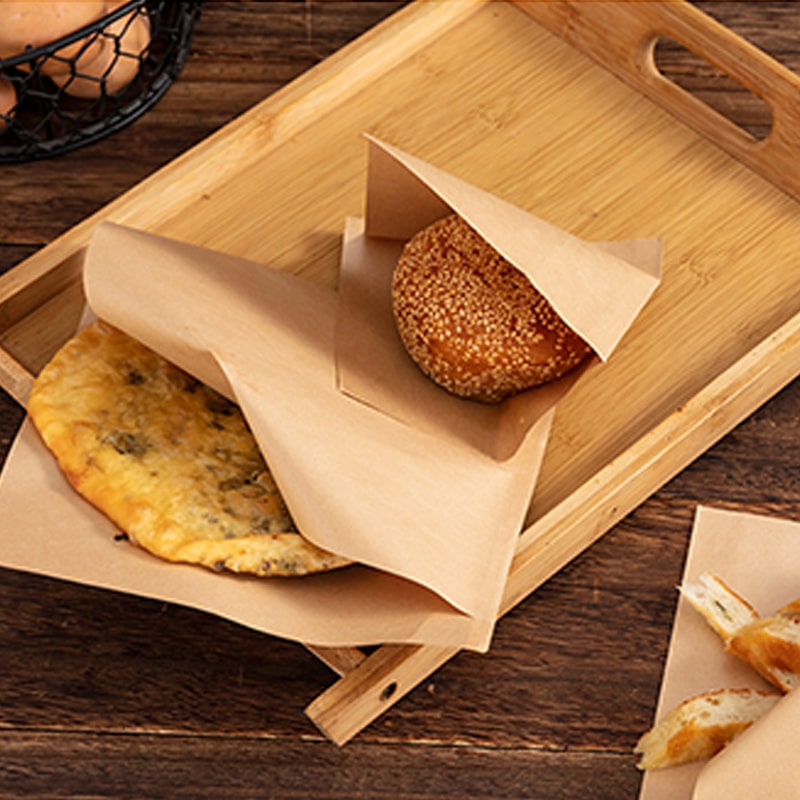 Brown Kraft Paper Bags for Food pacakgaing - Image 3