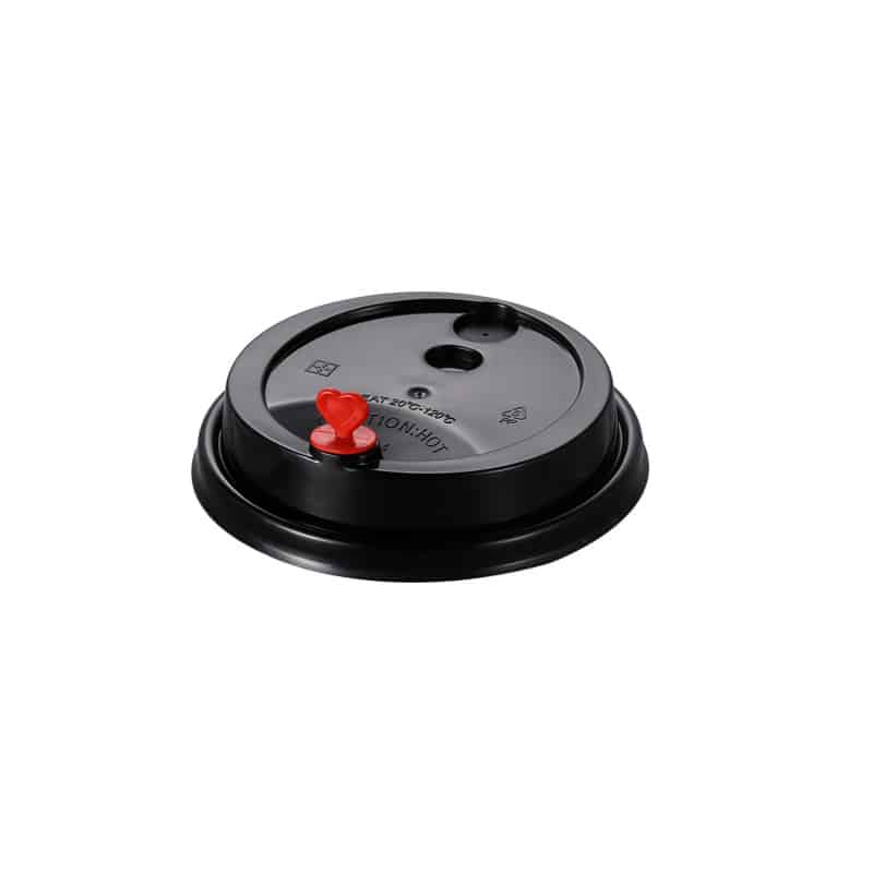 Coffee cup plastic lid can be inserted with a straw - Image 3