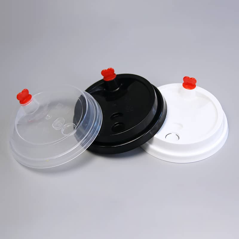 Coffee cup plastic lid can be inserted with a straw - Image 5