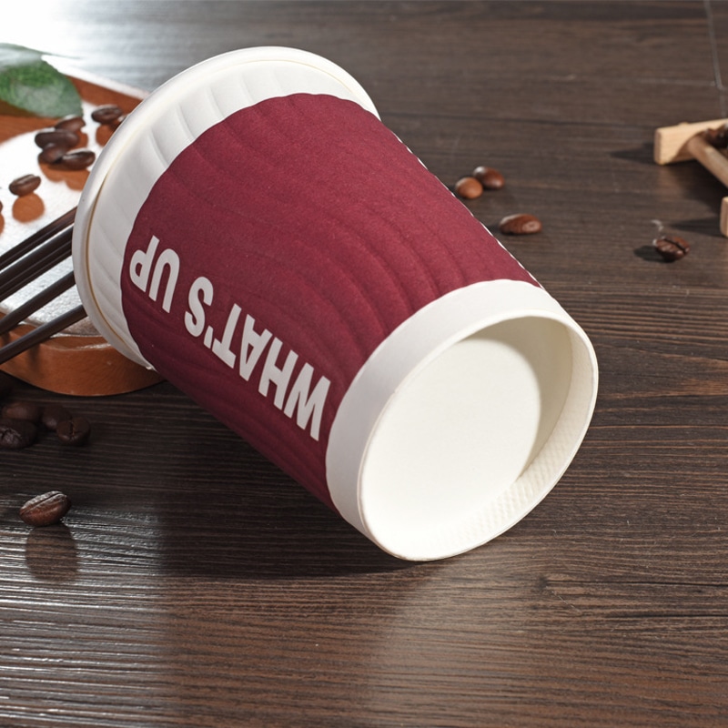Ripple Double layer Paper Coffee Cups - Image 3