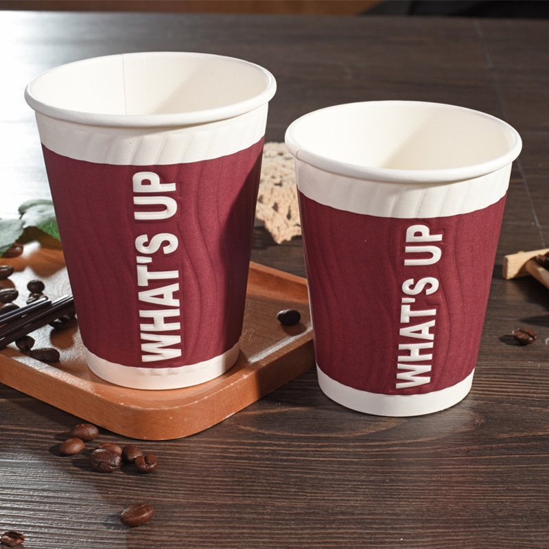 Ripple Double layer Paper Coffee Cups - Image 5