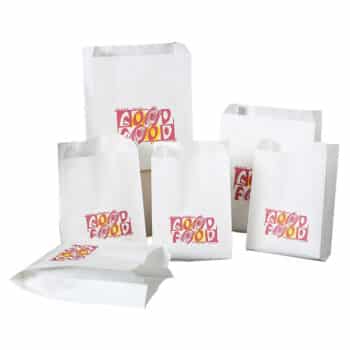 White Greaseproof Paper Bags in Bulk