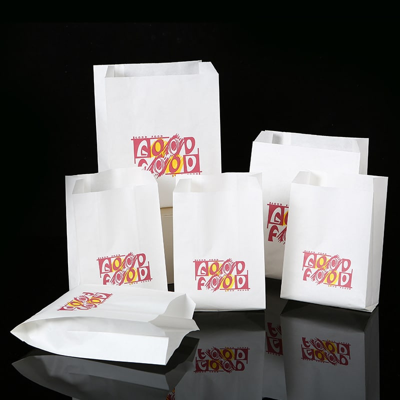 White Greaseproof Paper Bags in Bulk - Image 2