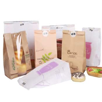 Windowed Greaseproof Food Bags Wholesale