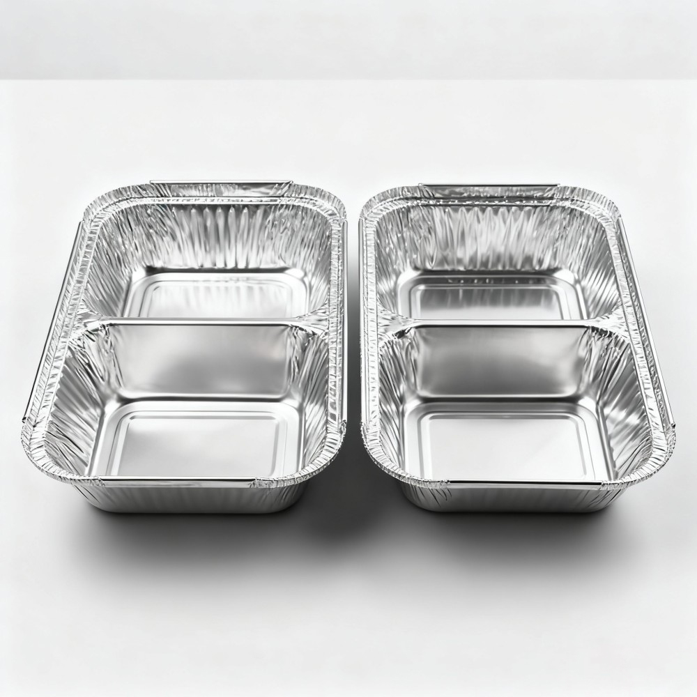 Transparent-Lid Foil Food Containers - Image 2