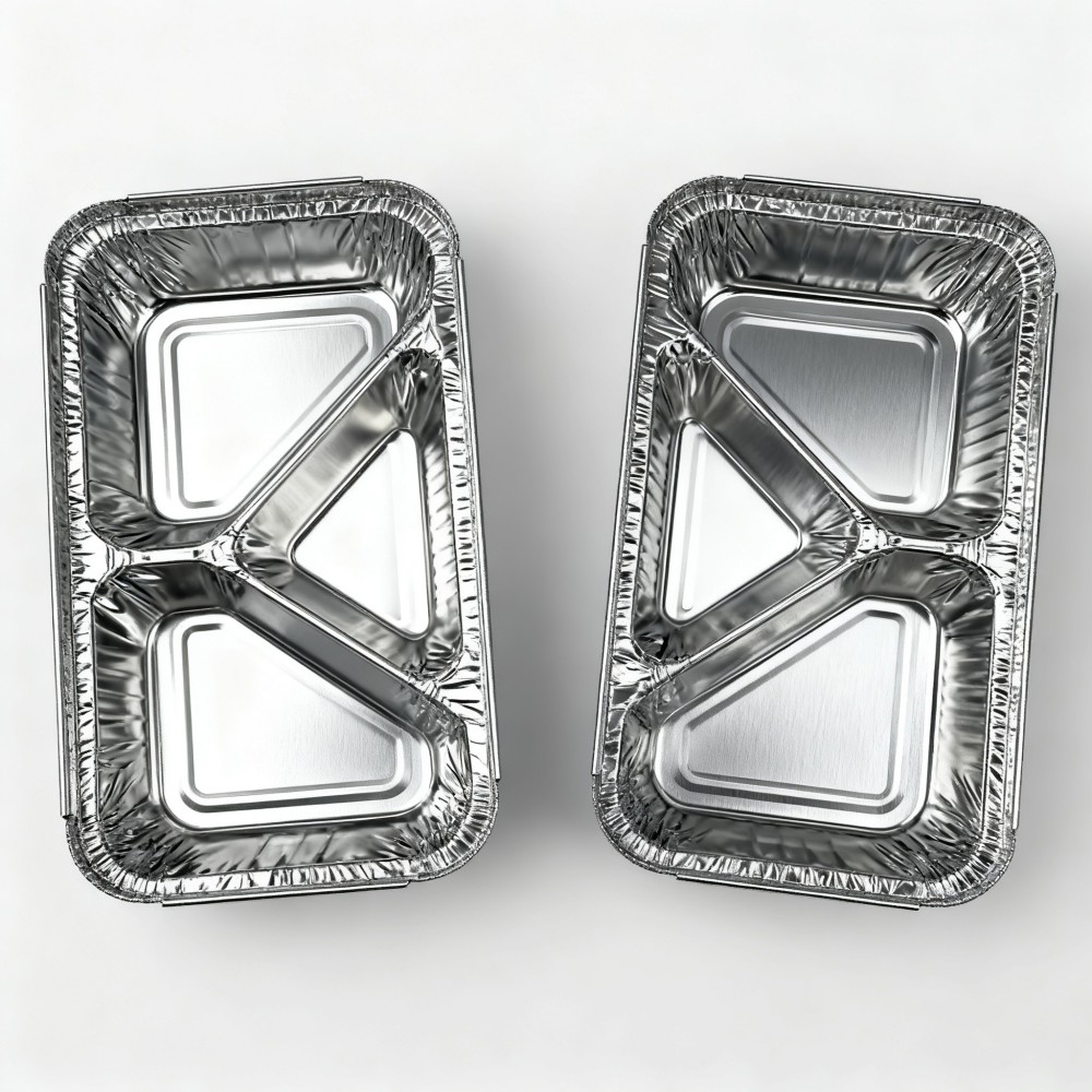 Transparent-Lid Foil Food Containers - Image 3