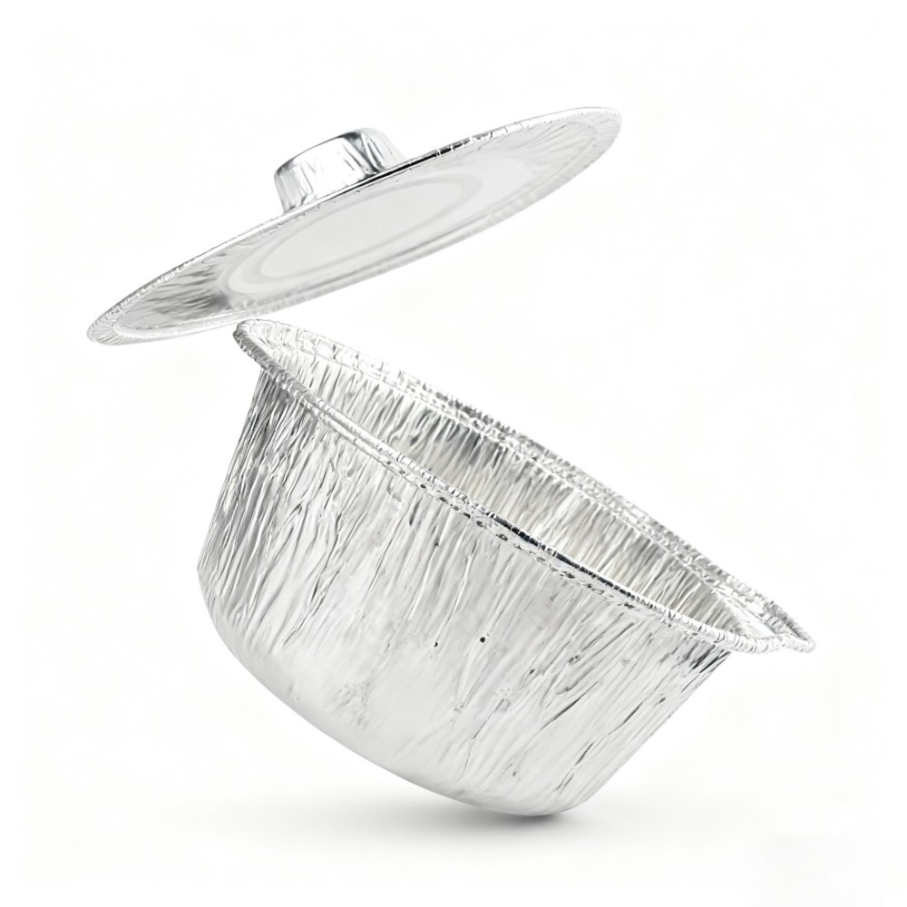 Deep Divided Aluminum Foil Food Tray - Image 2