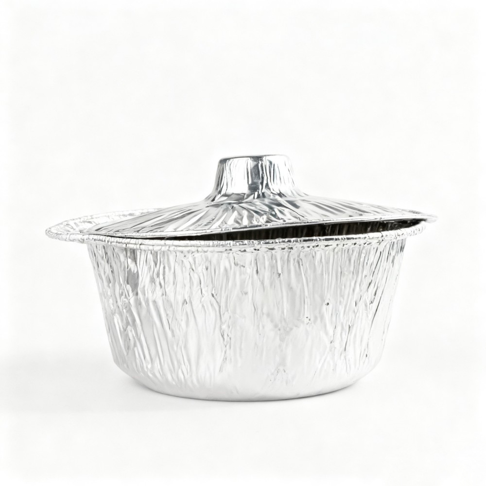 Deep Divided Aluminum Foil Food Tray - Image 4