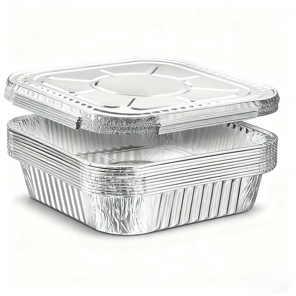 Compartment Aluminum Foil Meal Container