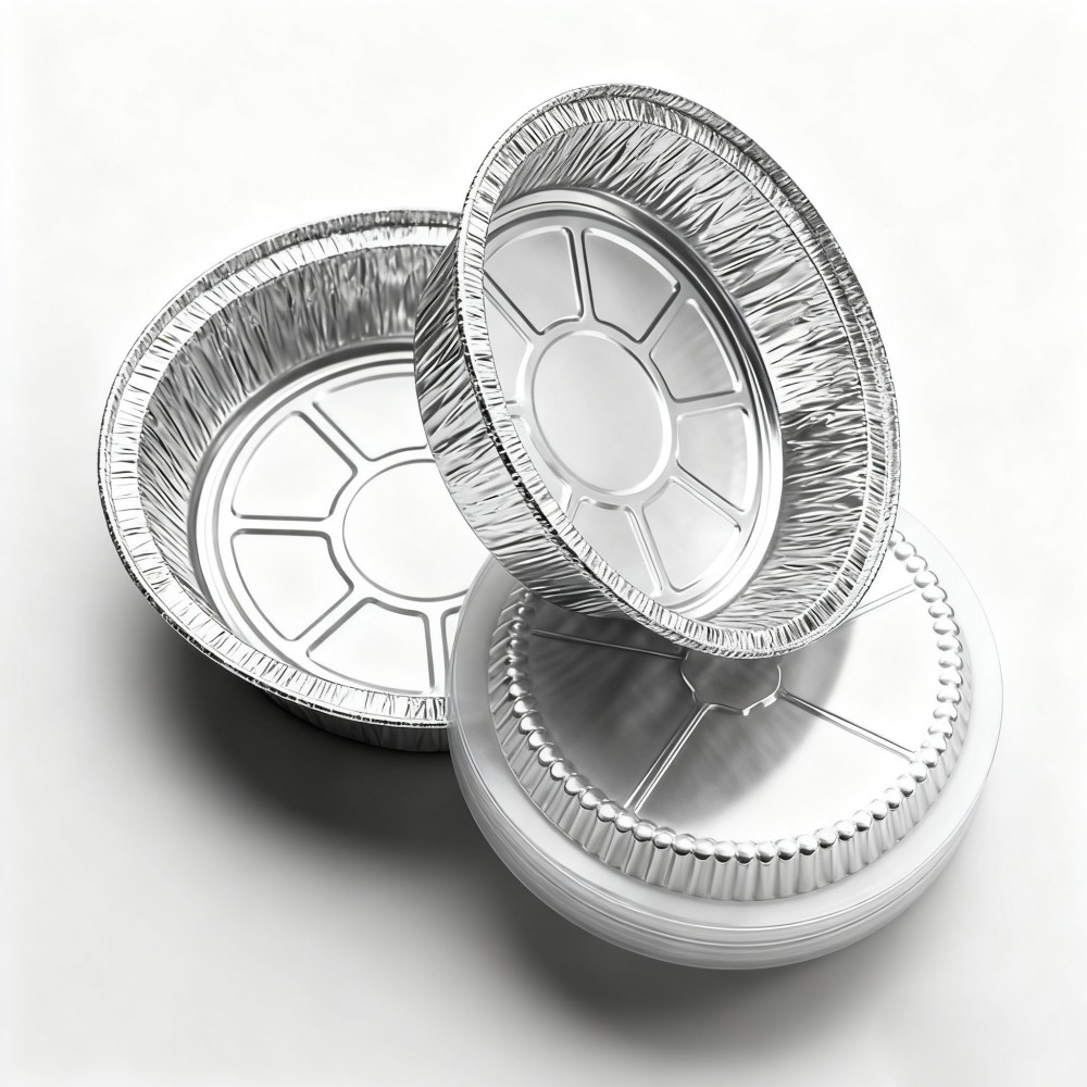 Disposable Aluminum Foil Baking Pans with Lids - Image 2