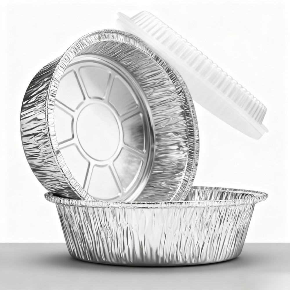 Disposable Aluminum Foil Baking Pans with Lids - Image 4