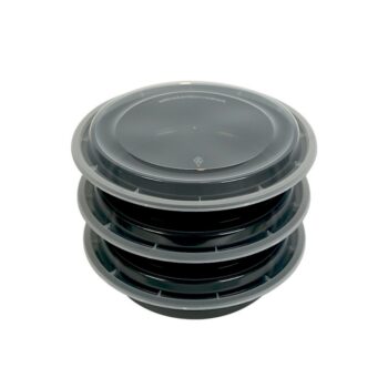 Stackable Meal Prep Plastic Containers
