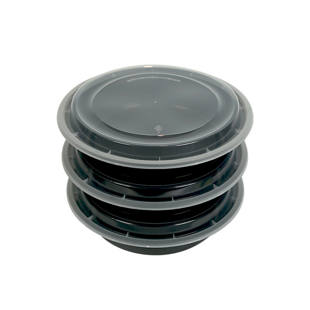 Stackable Meal Prep Plastic Containers