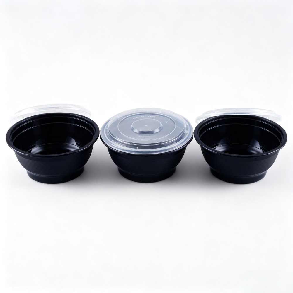 Stackable Meal Prep Plastic Containers - Image 2