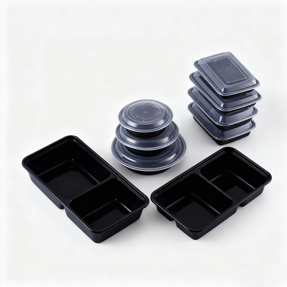 Stackable Meal Prep Plastic Containers - Image 3