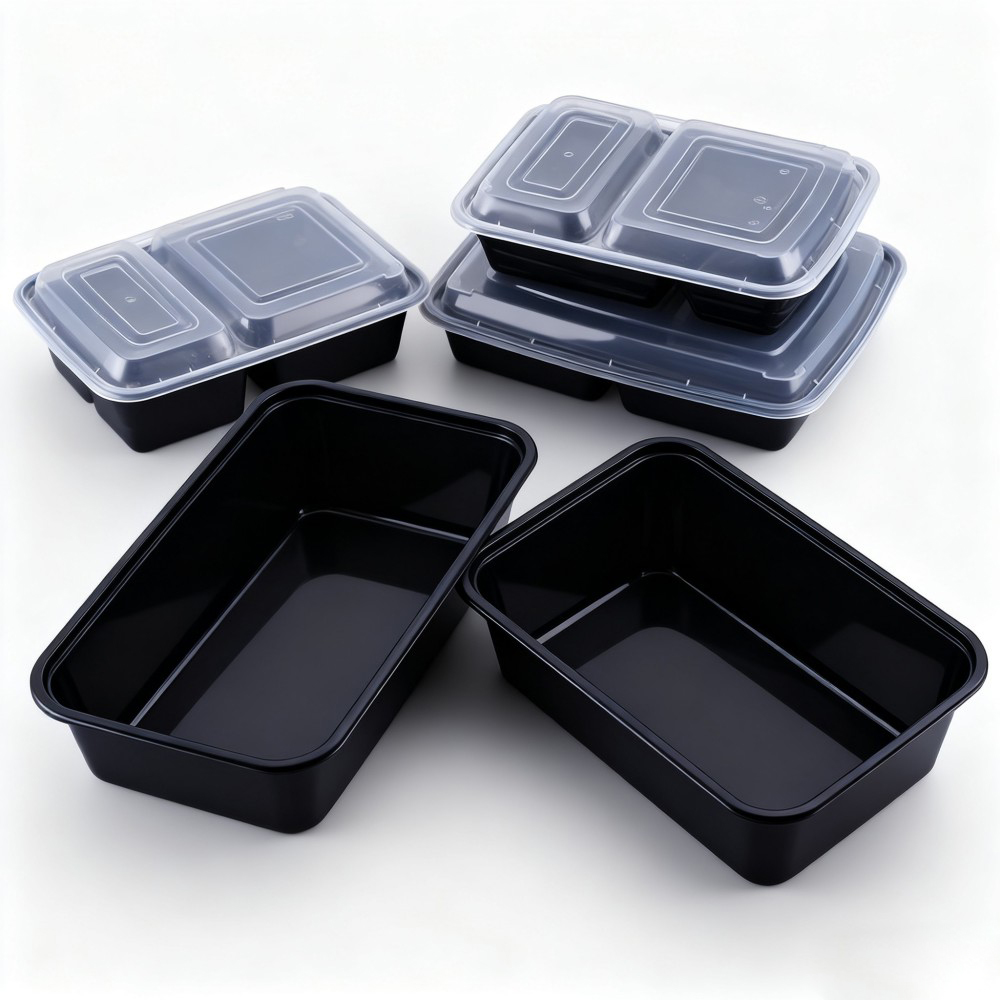 Stackable Meal Prep Plastic Containers - Image 4
