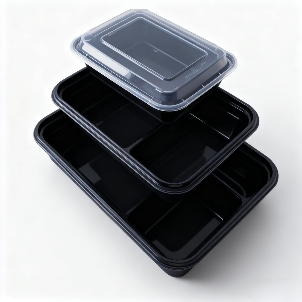 Stackable Meal Prep Plastic Containers - Image 5
