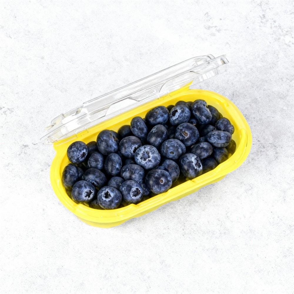 Small Fruit Plastic Clamshell Container - Image 2