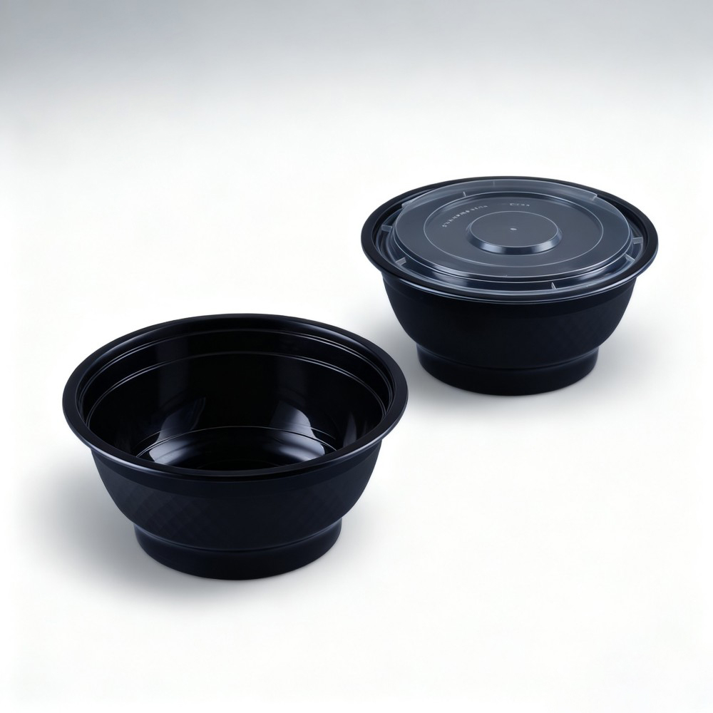 Heart-Shaped Plastic Food Container with Lid - Image 3