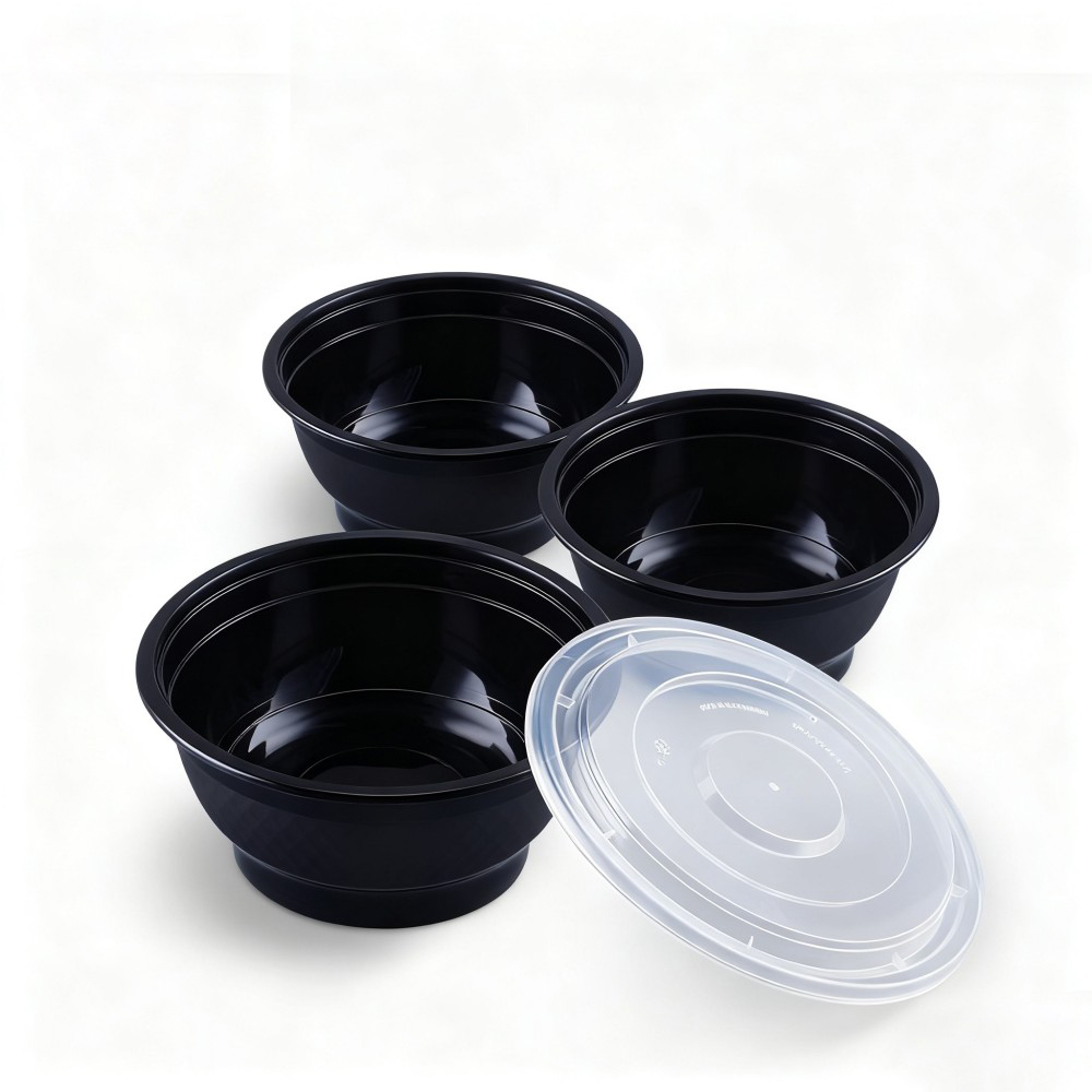 Heart-Shaped Plastic Food Container with Lid - Image 4