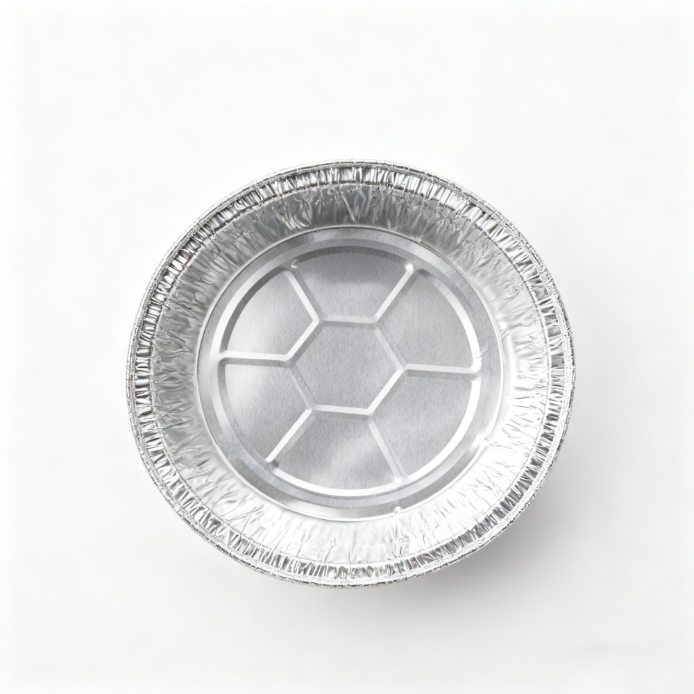 Silver Round Aluminum Foil Lids and Containers - Image 4