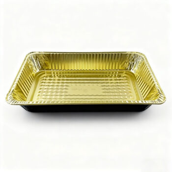 Gold Rectangular Aluminum Foil Baking Pan