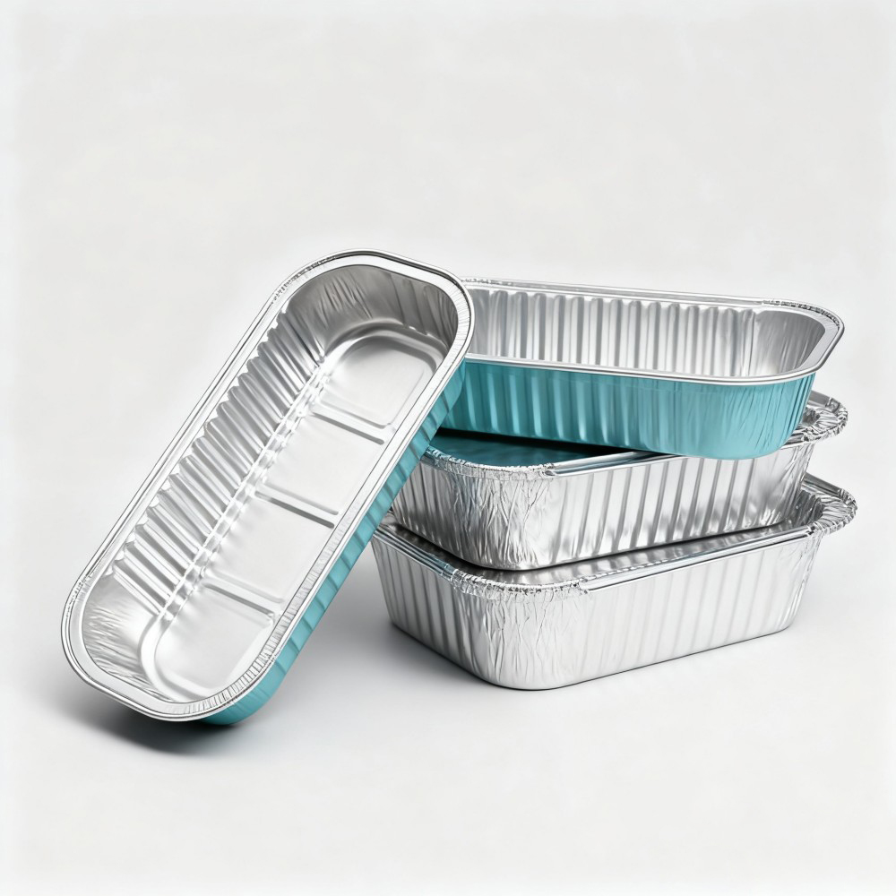 Colored and Patterned Aluminum Foil Containers - Image 2