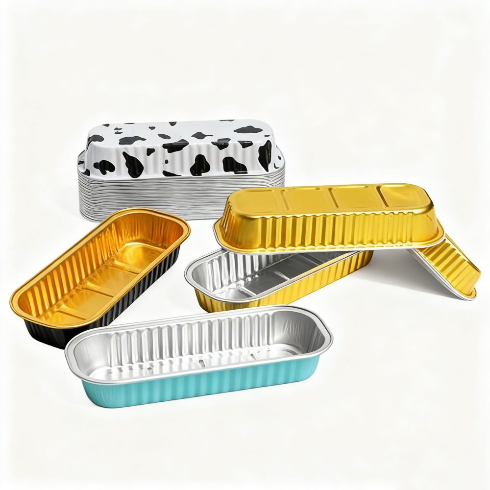 Colored and Patterned Aluminum Foil Containers - Image 3