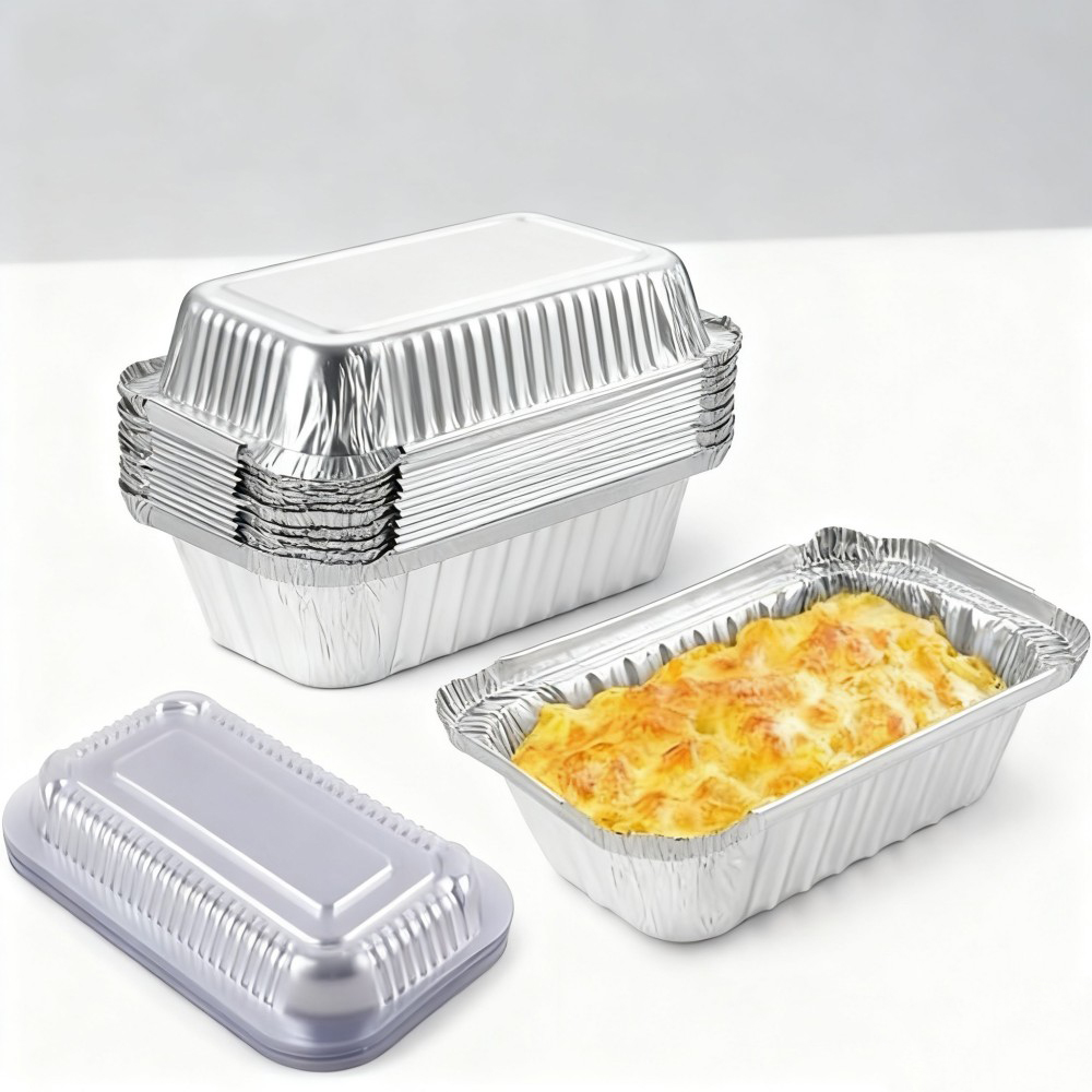 Ready Meal Foil Tray with Lid