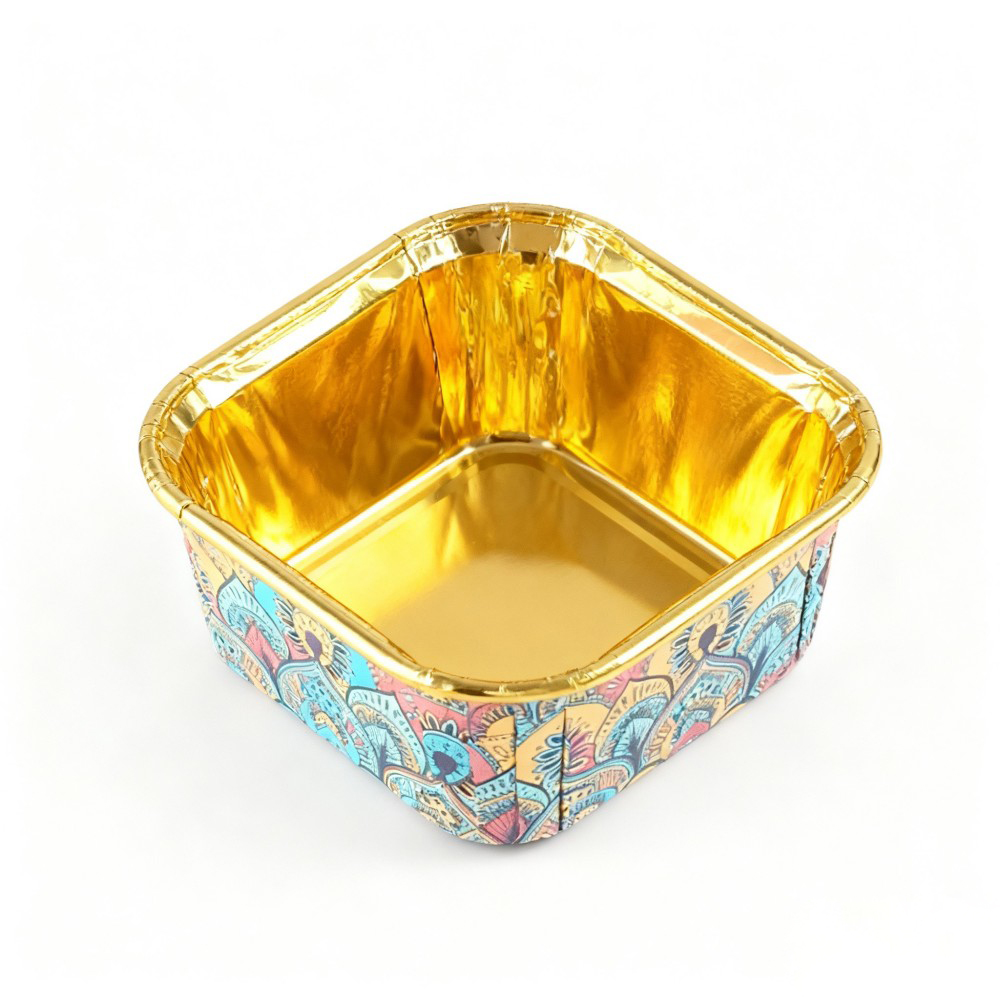 Decorative Aluminum Foil Baking Cup Set - Image 3