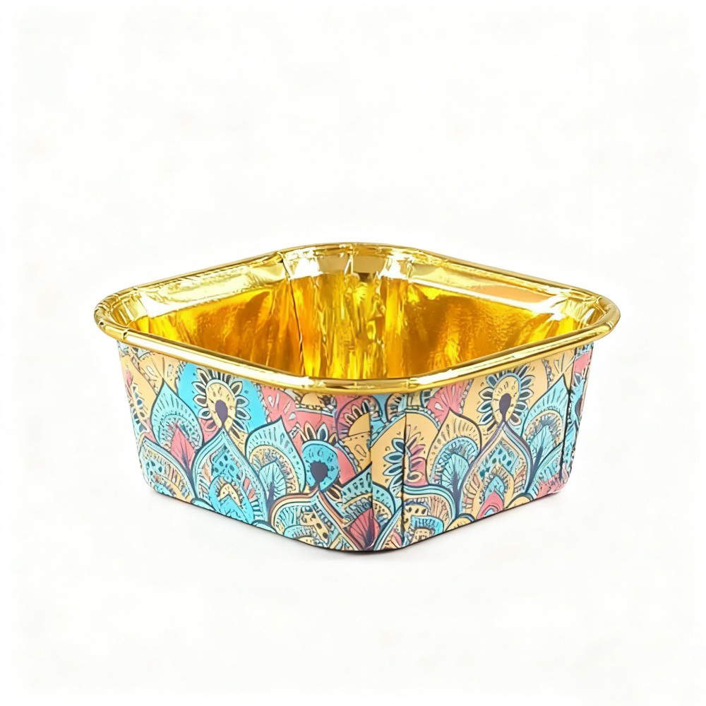 Decorative Aluminum Foil Baking Cup Set - Image 4