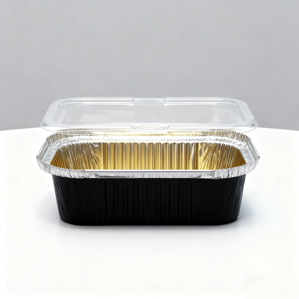 Mini Square Aluminum Foil Dessert Cups - Image 4