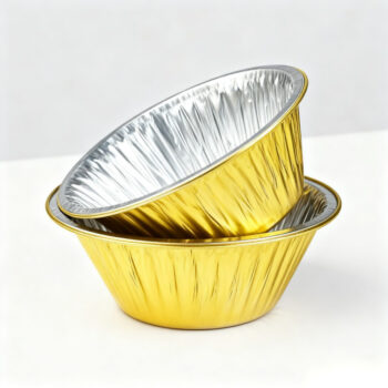 Dome Lid Aluminum Dessert Cups