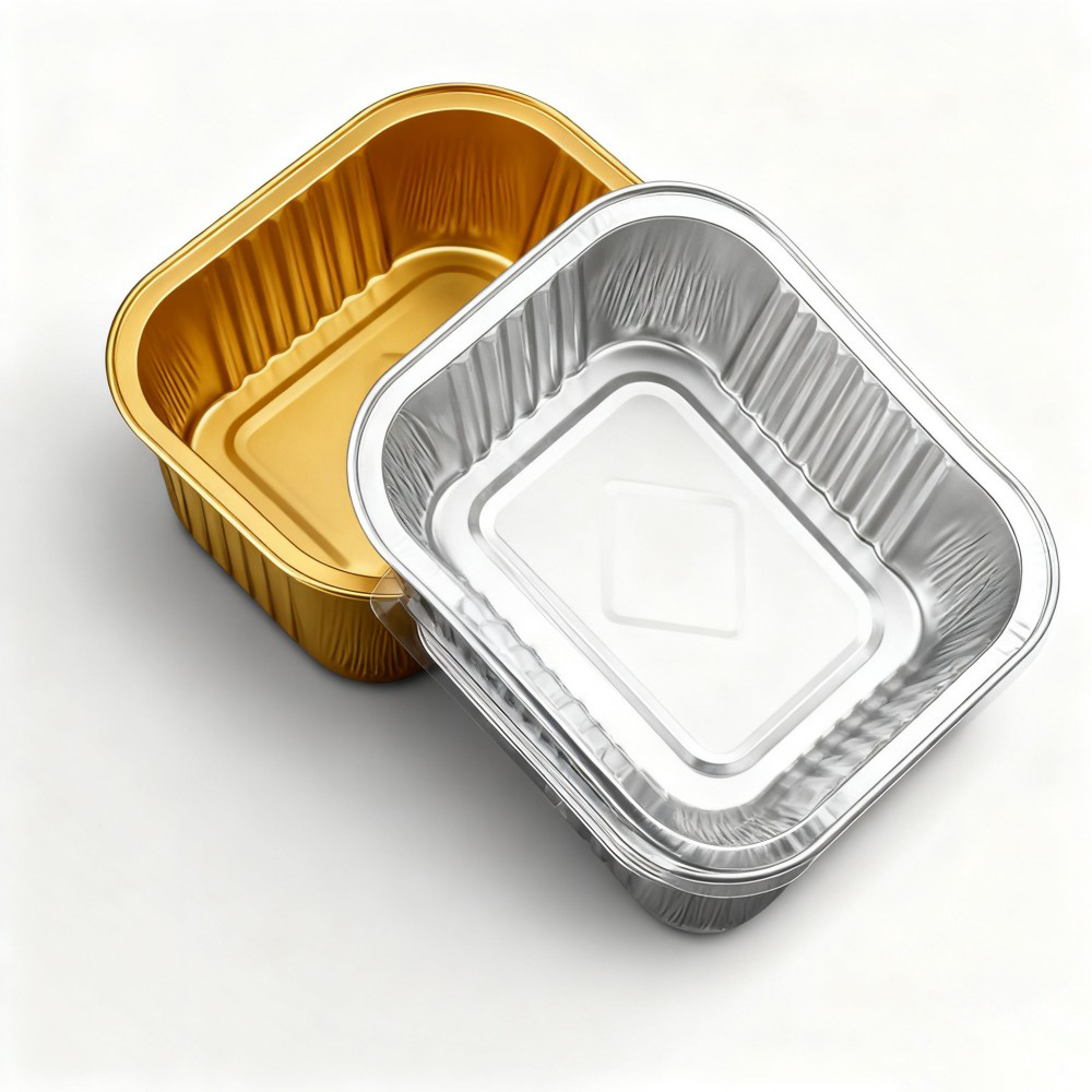 Small Square Foil Dessert Cups - Image 4