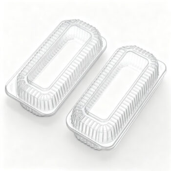 Long Rectangular Clear Plastic Food Containers