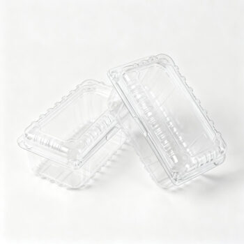 Rectangular Clear Plastic Food Containers