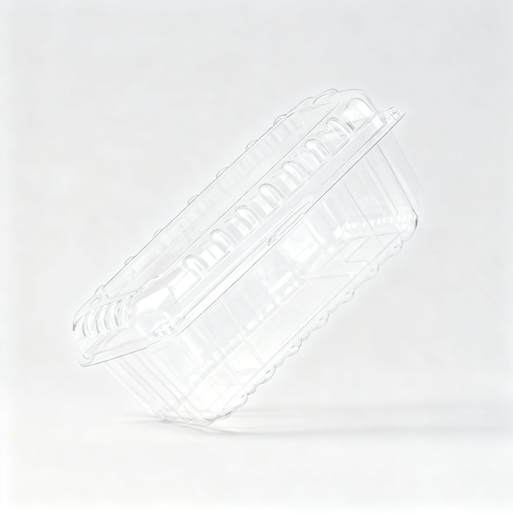 Rectangular Clear Plastic Food Containers - Image 3