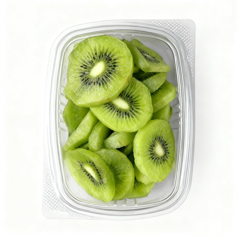 Clear Plastic Kiwi Container with Lid - Image 3
