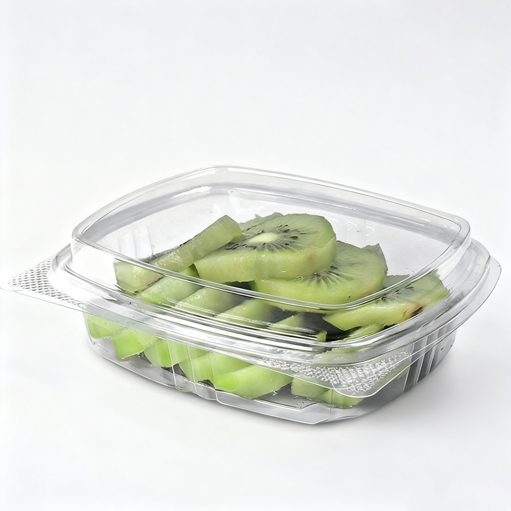 Clear Plastic Kiwi Container with Lid - Image 4
