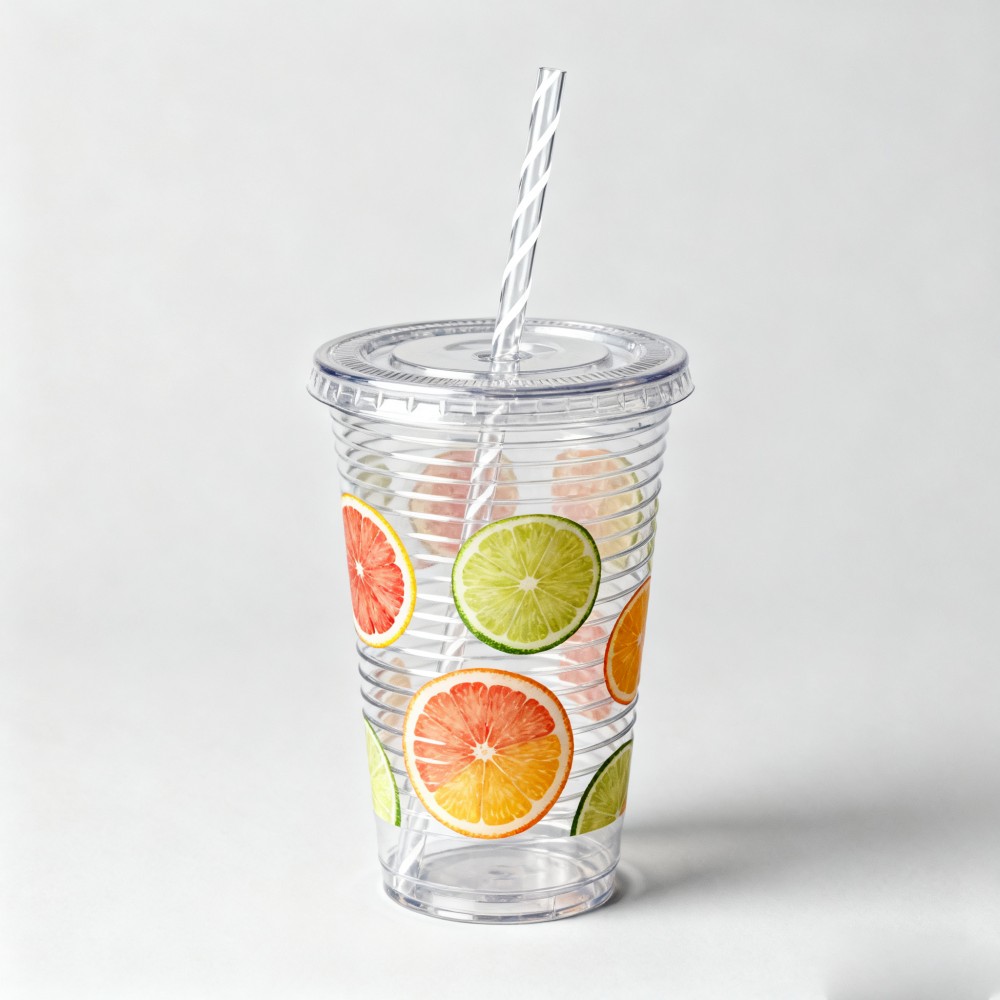 Customized logo plastic cups - Image 2