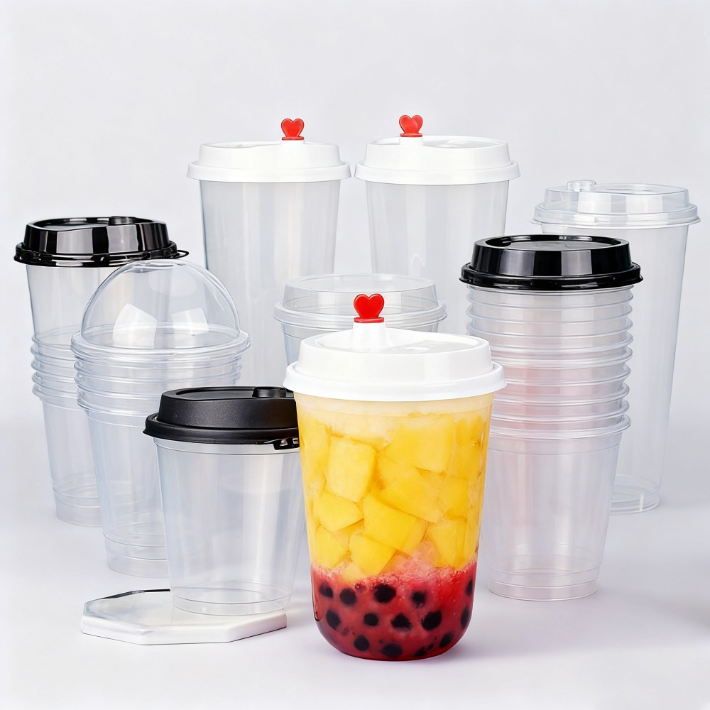 Customized logo plastic cups - Image 3