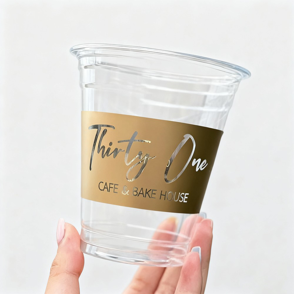 Customized logo plastic cups