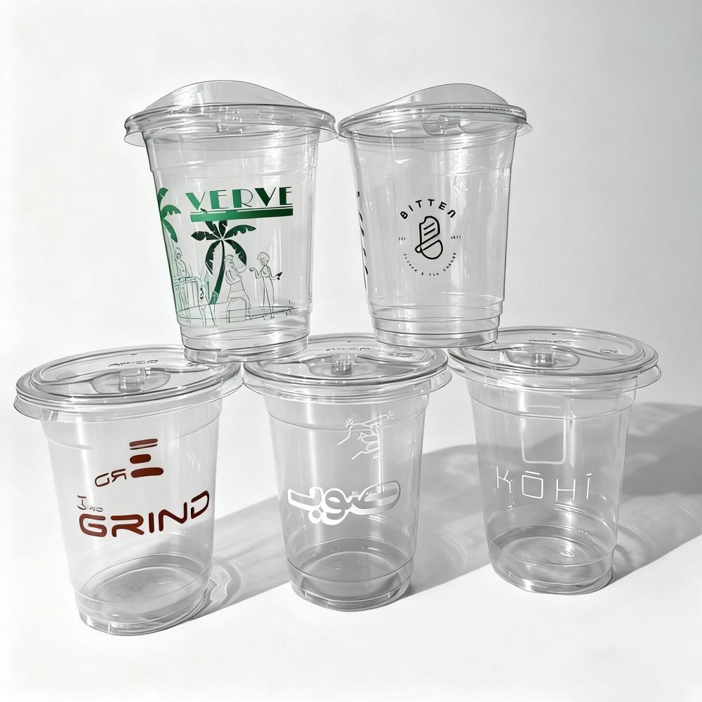 Customized logo plastic cups - Image 2