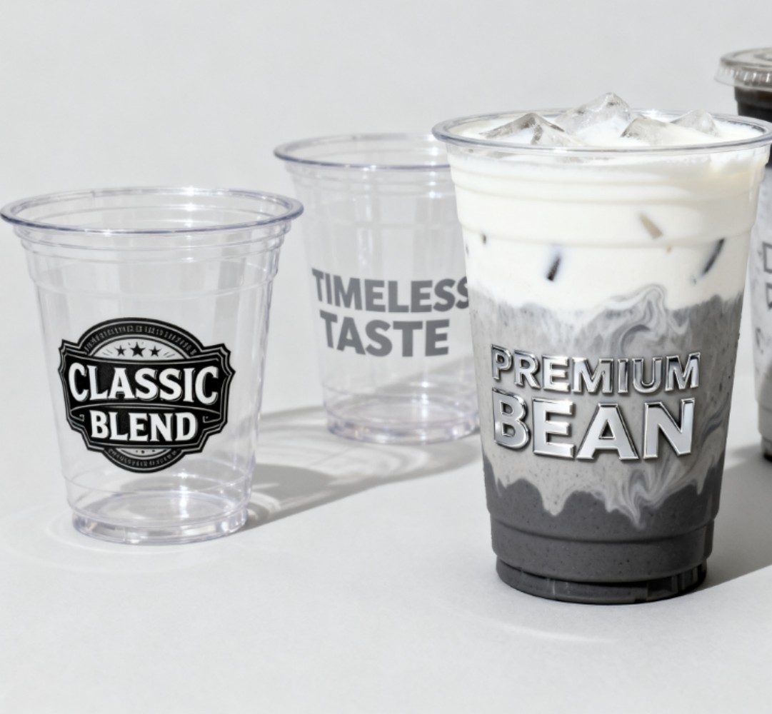 Customized logo plastic cups - Image 4